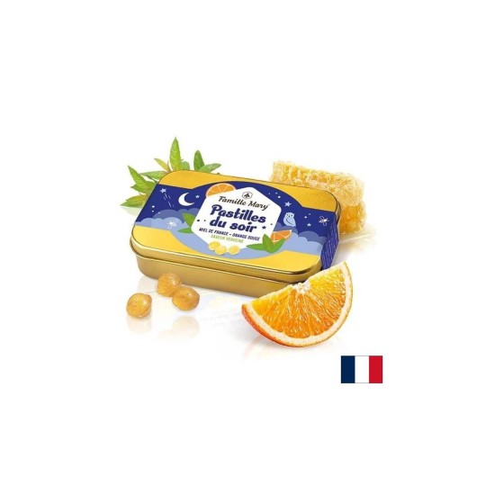 Пастили с пчелен мед, върбинка и сладък портокал – Релакс и спокойствие, 60 g