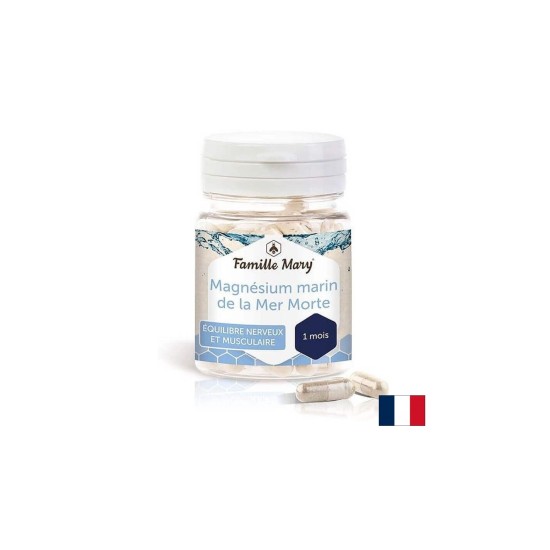 Морски магнезий – Енергия и мускулен тонус, 159.5 mg, 60 капсули