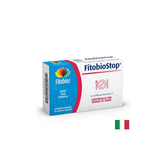 Контрол на апетита и емоционалното хранене FitobioStop, 30 дъвчащи таблетки
