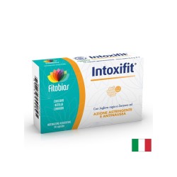 Билки и пробиотици за стомаха, черния дроб и жлъчката - Intoxifit, 24 капсули