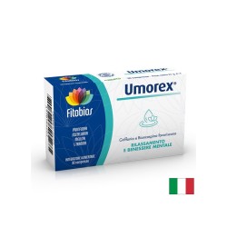 Umorex –  антистрес формула за спокоен ум и добър сън - С шлемник, пасифлора, маточина & 5-HTP, 30 таблетки