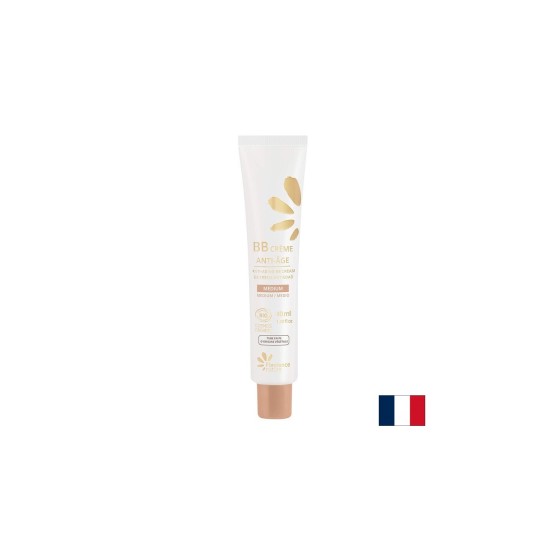 ВВ крем за лице с алое, масло от ший и букови пъпки - Цвят Medium – топъл бежов нюанс със златист подтон, 40 ml, БИО