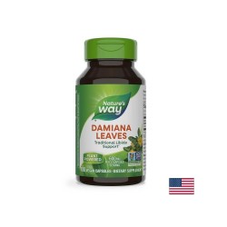 Damiana Leaves/ Дамиана (лист) 400 mg х 100 капсули Nature’s Way Damiana Leaves/ Дамиана (лист) 400 mg х 100 капсули Nature’s Way