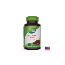 Червен ориз (дрожди) – Нормален холестерол и сърдечно здраве, 600 mg, 120 капсули Червен ориз (дрожди) – Нормален холестерол и сърдечно здраве, 600 mg, 120 капсули