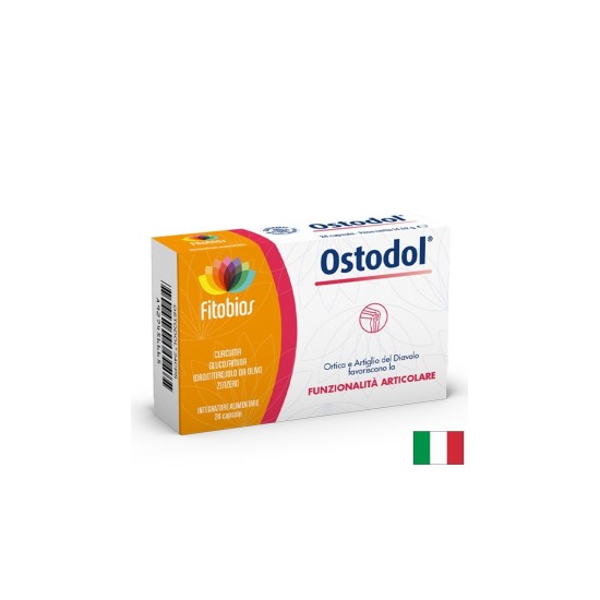 Ostodol – Подвижност и комфорт за ставите с куркума, глюкозамин и дяволски нокът, 24 капсули