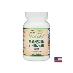 Magnesium L-threonate/ Магнезий Л-треонат, 100 капсули Double Wood