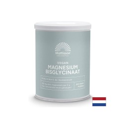 Мускулна, сърдечна и нервна система - Магнезий (бисглицинат) веган, 220 mg x 200 g прах