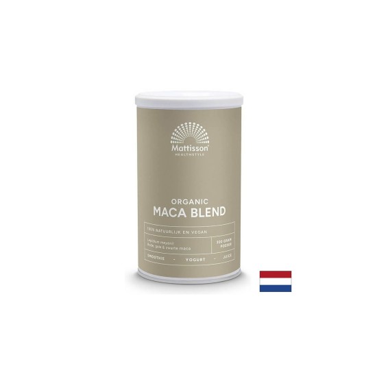 Хормонален баланс - Мака (Червена, Жълта и Черна Мака) Био, 300 g Mattisson Healthstyle