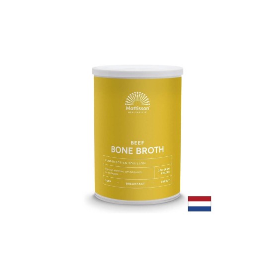 Телешки костен бульон, БИО - Богат на колаген, протеини, аминокиселини и минерали, 250 g, прах, 25 или 12 дози