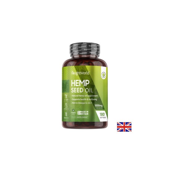 Конопено масло 1000 mg Хормонален баланс 180 софтгел капсули