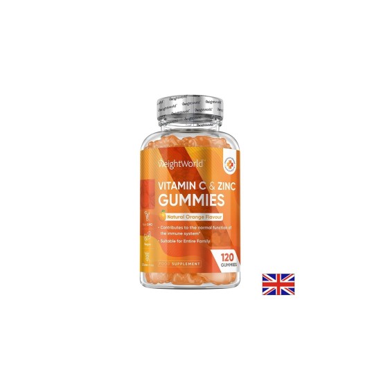 Витамин C 100 mg + Цинк 3 mg – Имунитет, 120 желирани таблетки