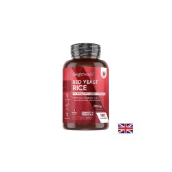 Червен ориз 290 mg + Коензим Q10 10 mg – Холестерол и сърдечно здраве, 180 капсули Червен ориз 290 mg + Коензим Q10 10 mg – Холестерол и сърдечно здраве, 180 капсули