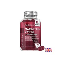 Магнезий цитрат 125 mg – Мускули, енергия и сърце, 90 желирани таблетки