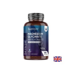 Магнезий бисглицинат 100 mg + Витамин B6 – Спокоен сън и нервна система, 180 капсули