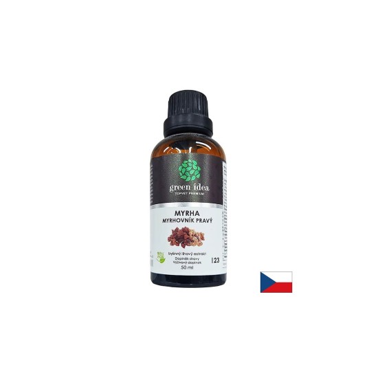 Имунитет и здраво сърце - Смирна (смола) + витамин С, 50 ml тинктура