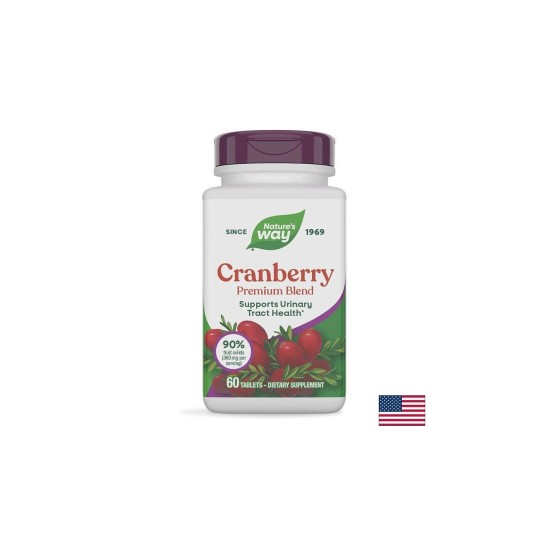 Cranberry/ Червена боровинка 400 mg х 60 таблетки Nature’s Way