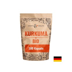 Куркума 720 mg + Черен пипер 40 mg – За храносмилане и имунитет, 300 капсули