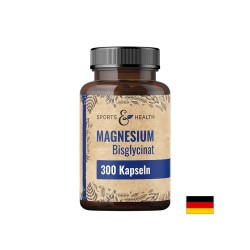 Магнезий (бисглицинат) 133 mg – Мускули, сърце и нервна система, 300 капсули