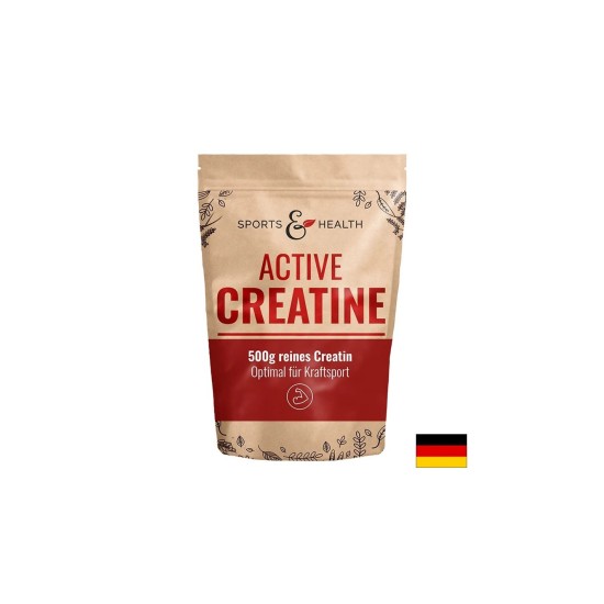 Креатин – Мускулна сила и енергия при натоварване, 500 g прах