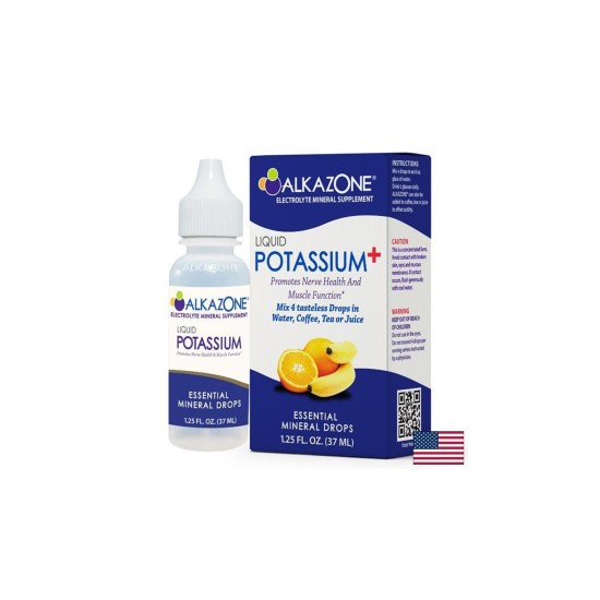 Калий – Алкален баланс и мускулна функция, 297 mg, 90 дози (капки)