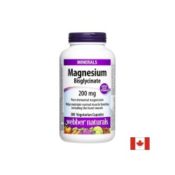 Магнезий бисглицинат + оксид + глицин – Мускули и нервна система, 200 mg, 300 капсули