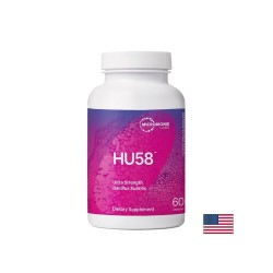 HU58™ – Научно проучен пробиотичен щам за чревен баланс и имунна модулация, 100 mg, 60 капсули