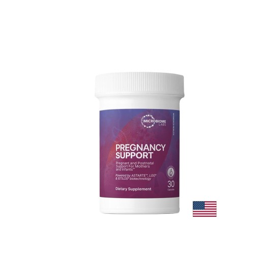 Пробиотик за бременни и кърмещи – Чревен комфорт и имунна защита, Pregnancy Support™, 207 mg, 30 капсули Пробиотик за бременни и кърмещи – Чревен комфорт и имунна защита, Pregnancy Support™, 207 mg, 30 капсули