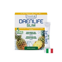 Ананас + Гарциния + Опунция – Отслабване и контрол на апетита, DrenLife Slim, 30 сашета