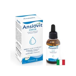 Пасифлора 240 mg + Златен корен + Скутелария – Срещу стрес и напрежение, Ansiovit, 50 ml капки