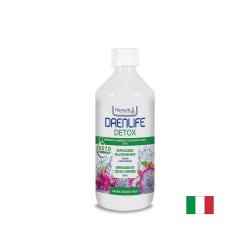 Артишок 450 mg + Бял трън + Холин – Пречистване и подкрепа за черния дроб, Drenlife Detox, 500 ml