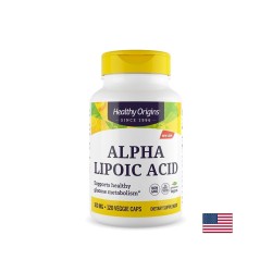 Алфа-липоева киселина – Поддържане на нормални нива на кръвната захар и метаболизъм, 100 mg, 120 веган капсули