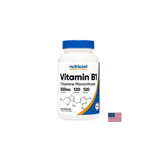Витамин B1 – Нервна система и енергия, 500 mg, 120 капсули