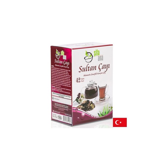 Султан чай (Билков чай с липа и джинджифил) – При настинка и за силен имунитет, 42 пакетчета