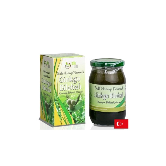 Билкова меласа с Гинко билоба и рожков – Концентрация и добро кръвообращение, 430 g