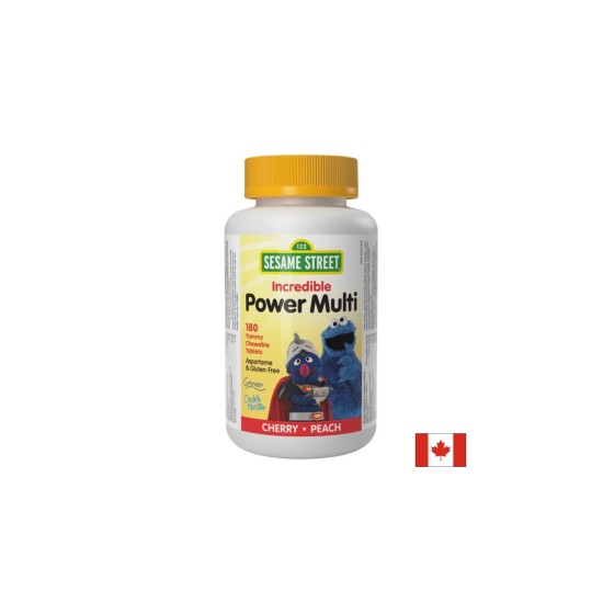 Мултивитамини за деца – Силен имунитет и  здравословен растеж, 180 дъвчащи таблетки