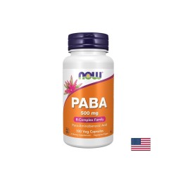 Пара-аминобензоена киселина 500 mg, PABA, 100 капсули