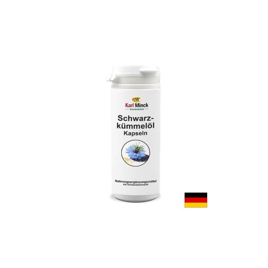 Schwarzkümmelöl - Масло от черен кимион 500 mg, 100 меки капсули Karl Minck
