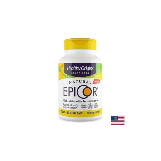 Ферментирали дрожди EpiCor® – Имунитет и здравословна чревна флора, 500 mg, 30 капсули