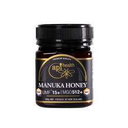 Пчелен мед Манука UMF™ 15+ / MGO 512 – Силен имунитет и подкрепа за гърлото и стомаха, 250 g