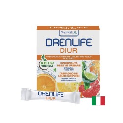 Котешки мустачки 1800 mg + Пилосела + Черешови дръжки – Срешу задържане на течности и детокс, DrenLife Diur, 30 сашета