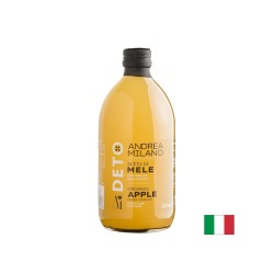 Нефилтриран ябълков оцет с био мед – Храносмилане и естествен детокс, 500 ml