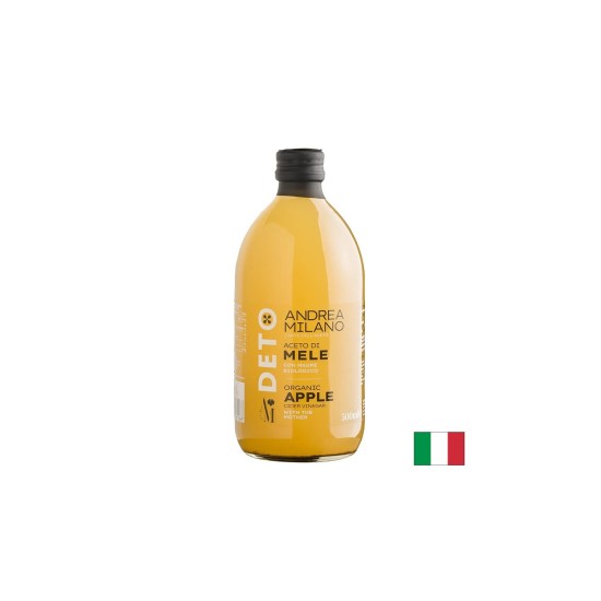Нефилтриран ябълков оцет с био мед – Храносмилане и естествен детокс, 500 ml