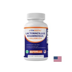 Лактобацилус рамнозус 5 млрд. + инулин – Имунна защита и храносмилателен баланс, 60 капсули със забавено освобождаване