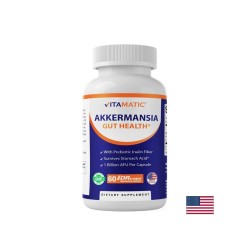 Акермансия муцинифила + инулин – Здрава чревна бариера и метаболитен баланс, 60 капсули със забавено освобождаване