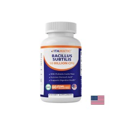 Бацилус субтилис + инулин – Имунна защита и храносмилателен комфорт, 60 капсули със забавено освобождаване