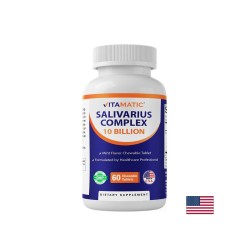 Streptococcus salivarius – За устна микрофлора, синуси и имунитет, 60 дъвчащи таблетки