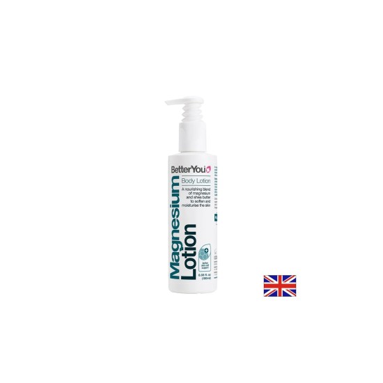 Магнезиев лосион за тяло – Мускулна релаксация и хидратирана кожа, 180 ml