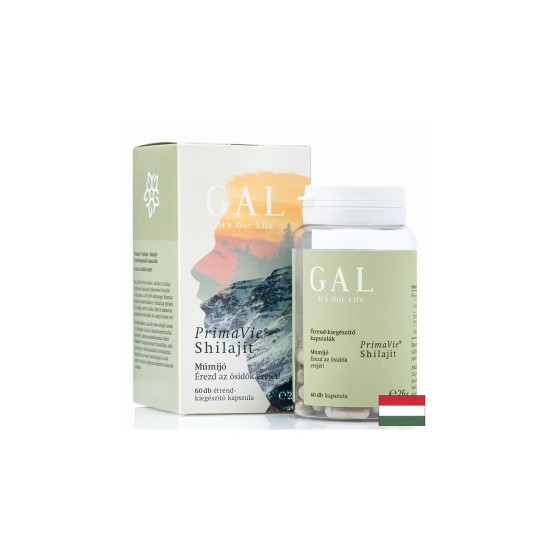 Шилажит PrimaVie® – Енергия, метаболитен баланс и имунна подкрепа, 500 mg, 60 капсули