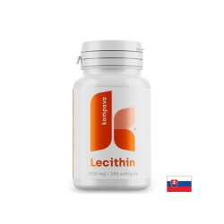 Лецитин (от соя) – Чернодробна детоксикация и липиден баланс, 2400 mg, 50 дневни дози, 100 софтгел капсули
