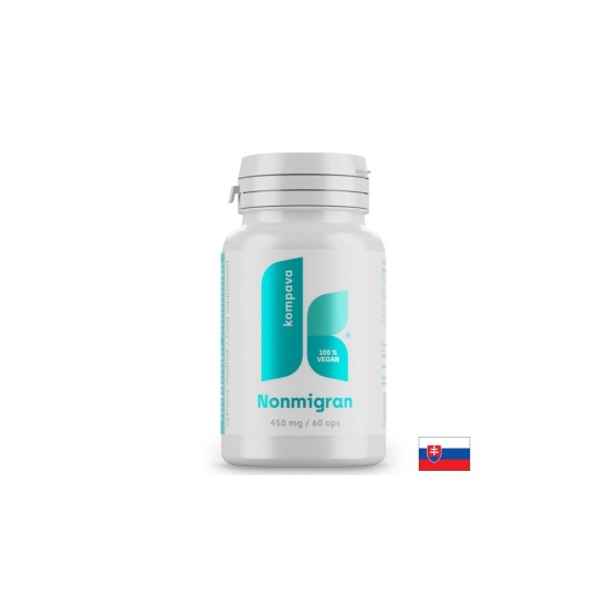 Нонмигран – При мигрена, чувствителност към светлина и стрес, 60 дневни дози, 60 капсули